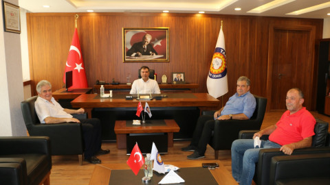 Ofluoğlu ve Karagözlü den Tarsus TSO ya ziyaret