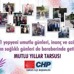 CHP Tarsus İlçe Başkanı Av. Ozan Varal'dan Yeni Yıl Mesajı